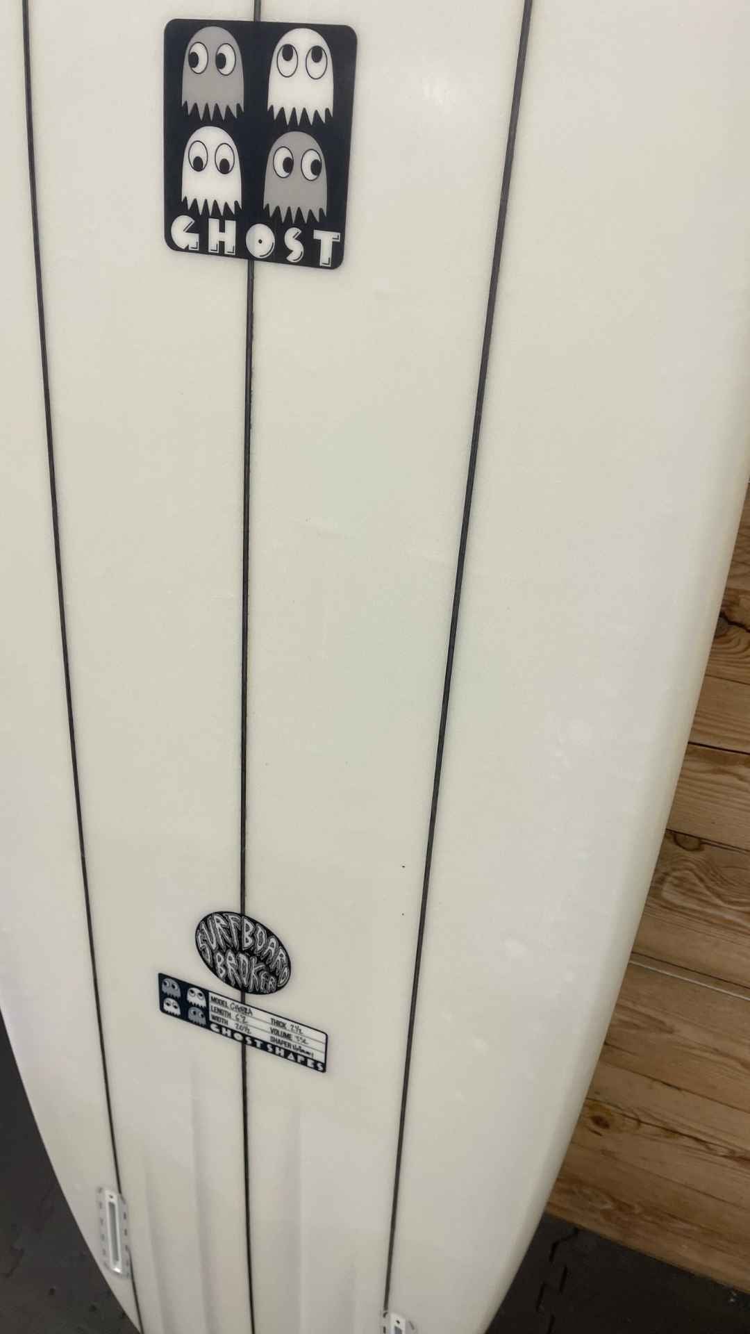 Shop used Twin Pin Surfboards - Ghost Shapes Ghobra 6'2