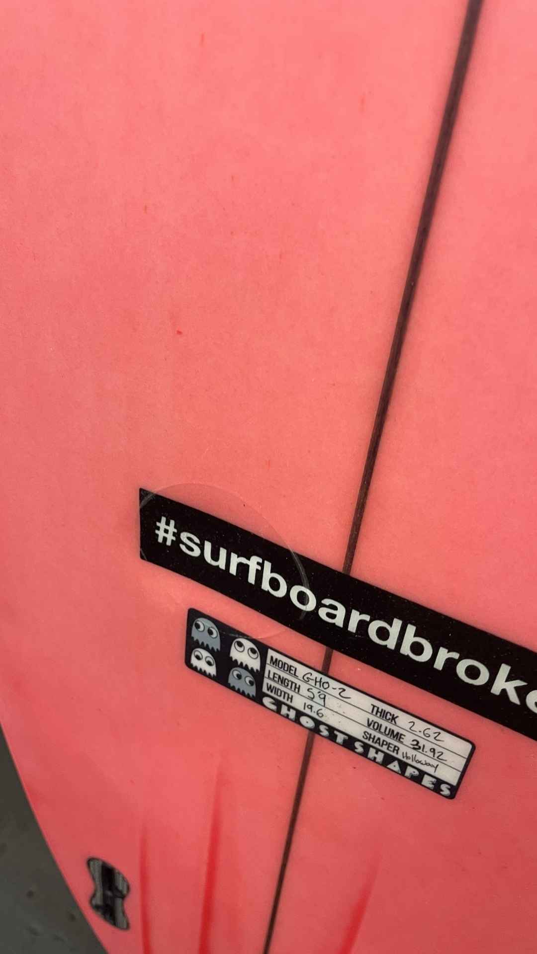Shop used surfboards - Ghost Shapes Gho2 5'9