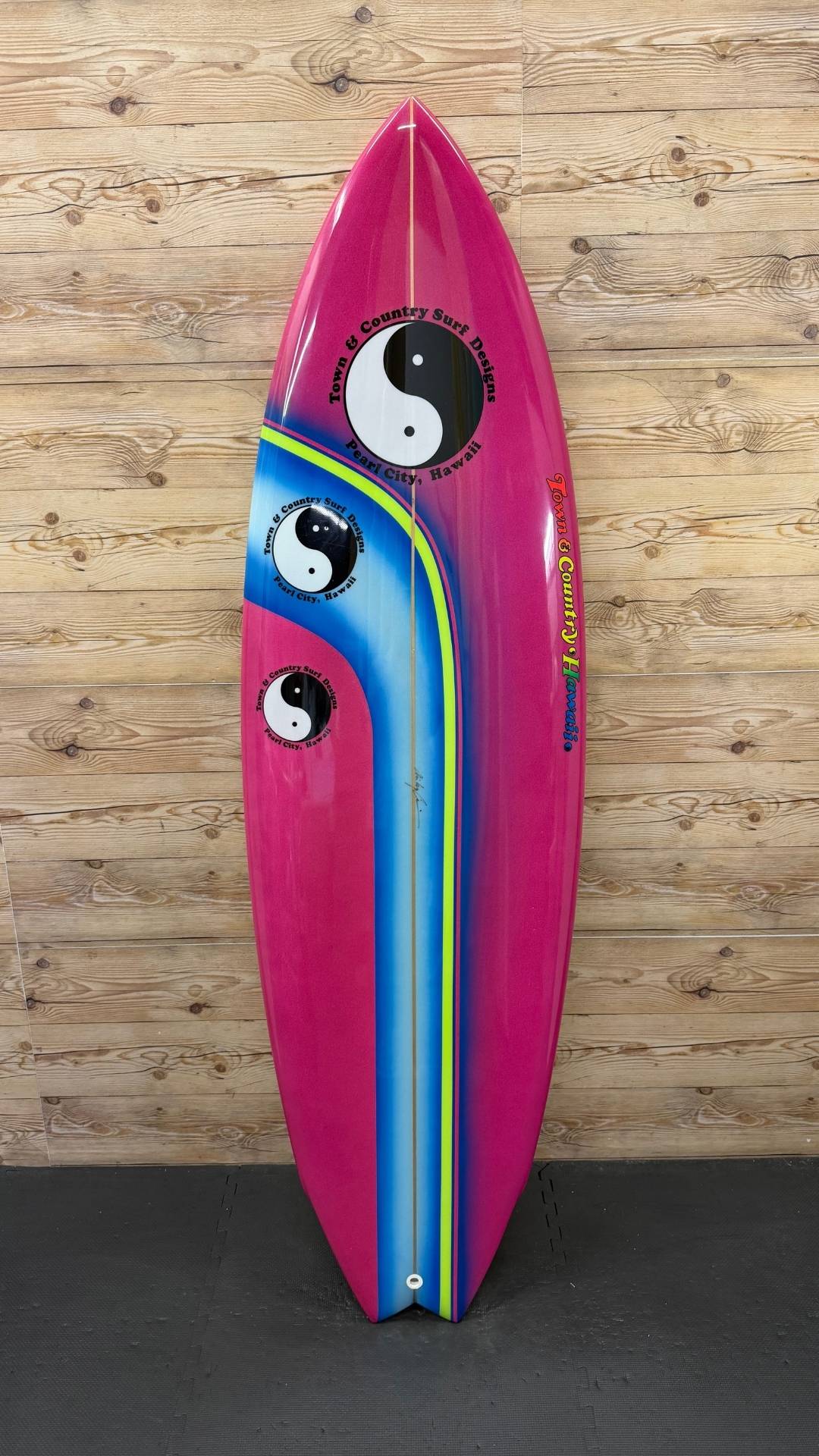 G Pang Town & Country 80's Twin 6'3