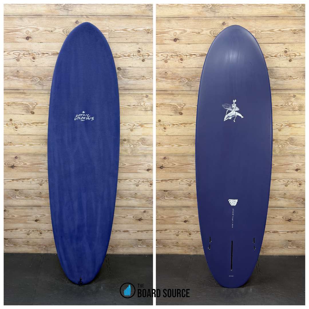 サーフィン・ボディボード GOTHIC DOLPHINS SURF CRIME 6.6 Used Crime Surf Gothic Dolphins 6'6