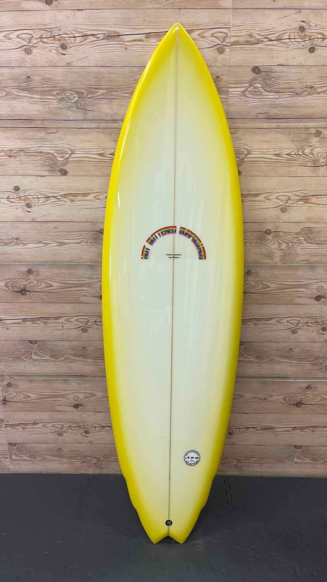 Terry Fitzgerald Hot Buttered 6ft Single Fin For Sale in San Diego