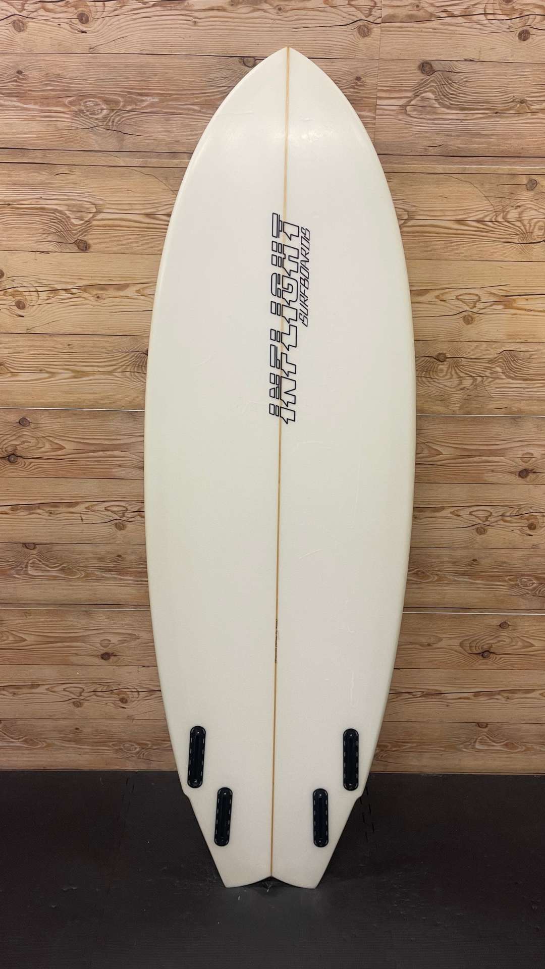 Quad Wing Swallow Tail 5'8"