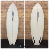 Quad Wing Swallow Tail 5'8"
