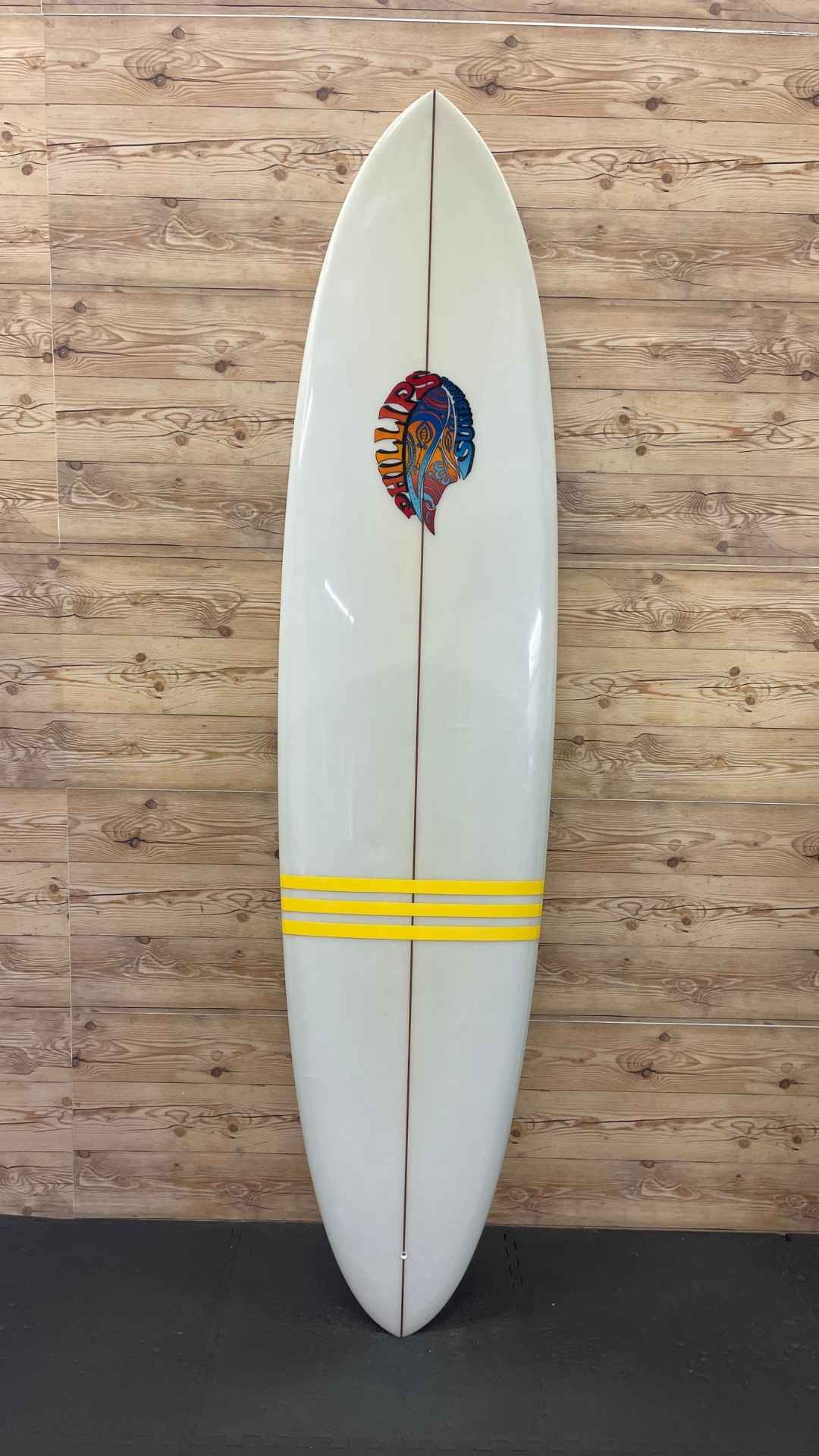Used Jim Phillips Wombat Pin Single Fin Midlength ONLY $595 – The