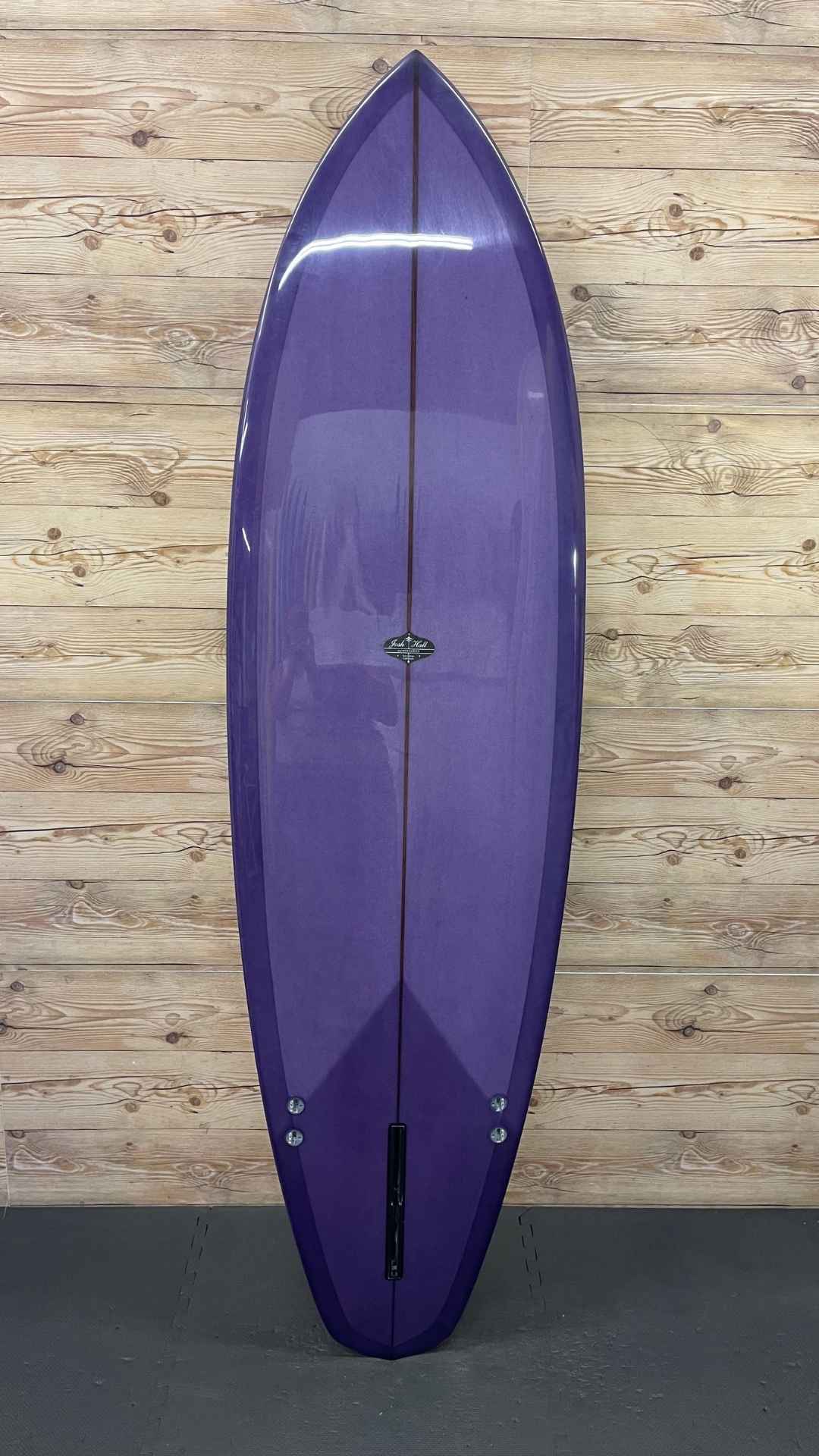 サーフィン・ボディボード CAPTAIN FIN JOSH HALLxT.MOESKI8.5 PURPLE Used Josh Hall 2+1 Mid Length for Sale in San Diego – The Board Source