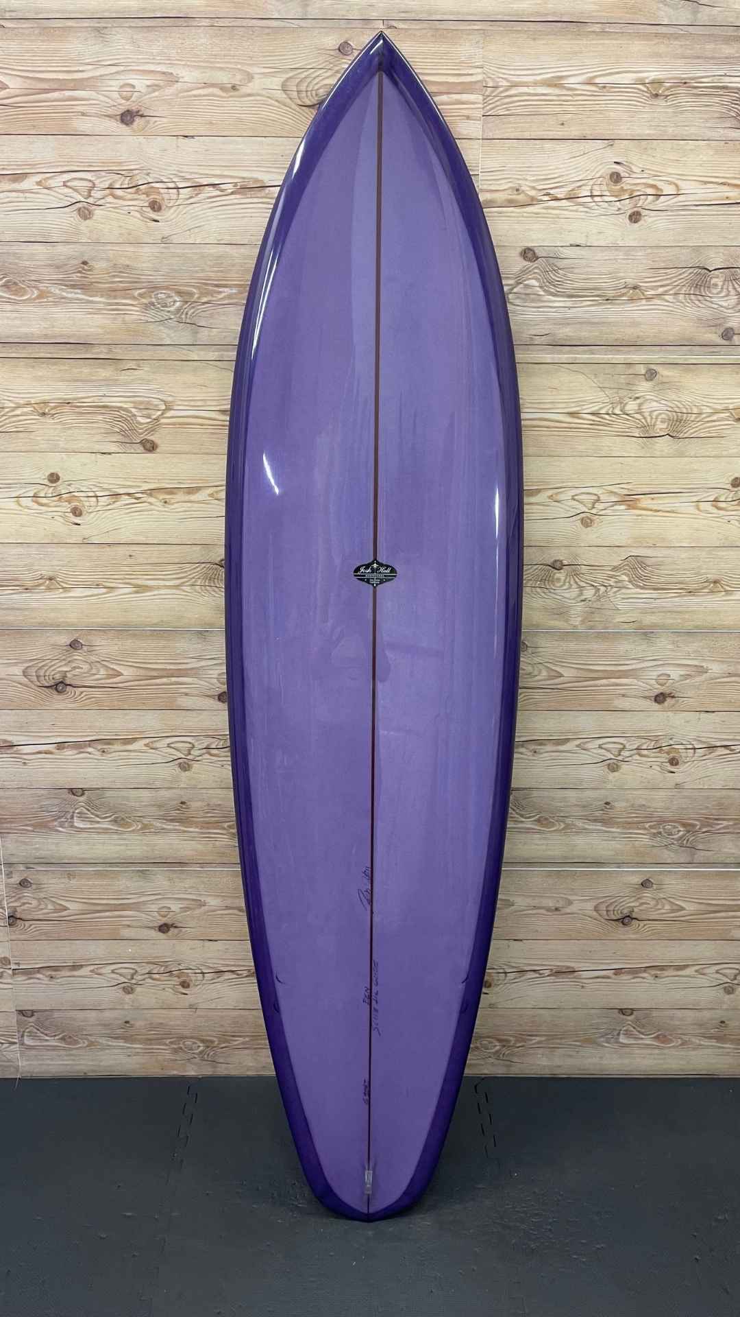サーフィン・ボディボード CAPTAIN FIN JOSH HALLxT.MOESKI8.5 PURPLE Used Josh Hall 2+1 Mid Length for Sale in San Diego – The Board Source