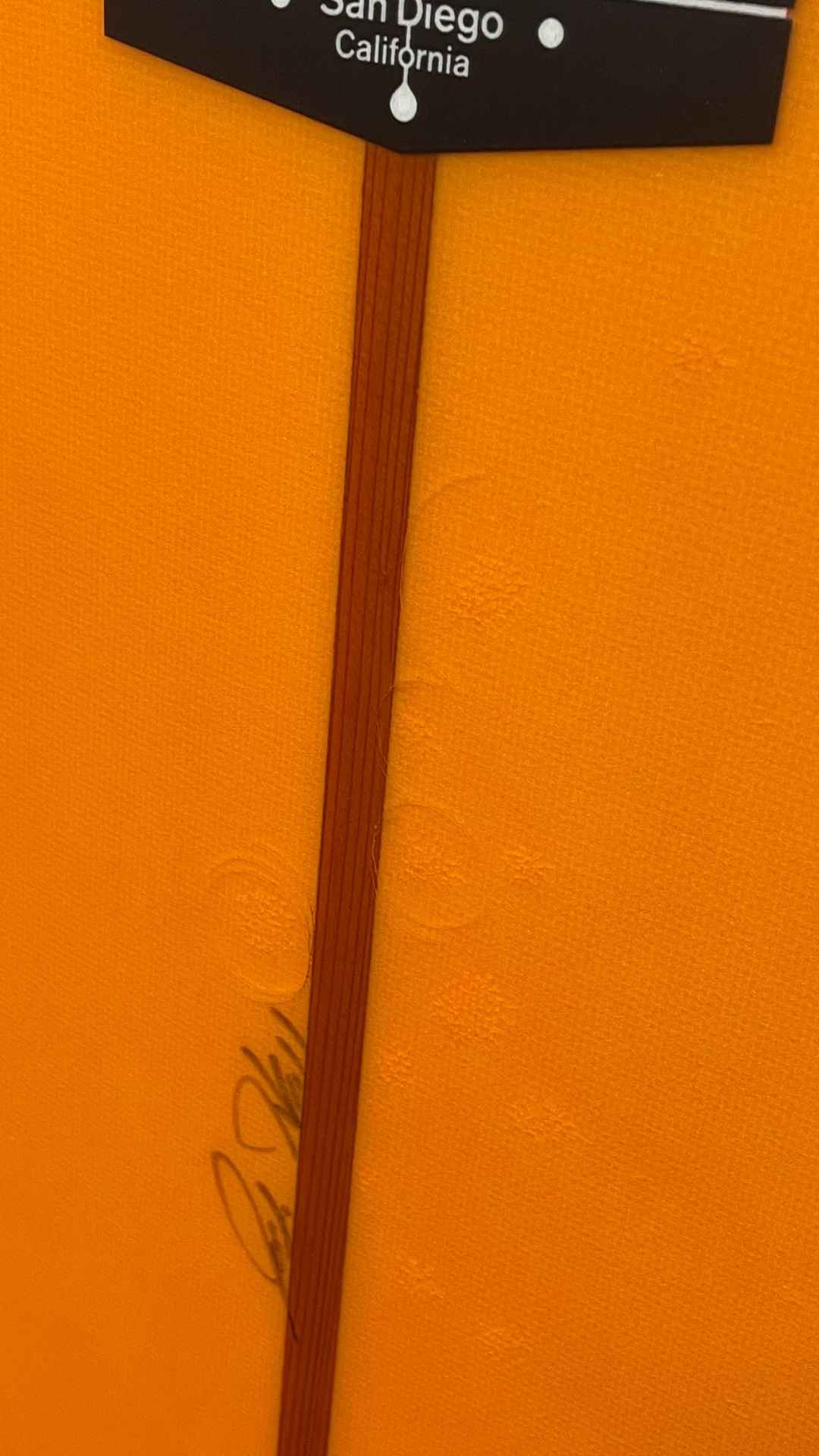 Used Josh Hall Classic Single Fin Noserider 9'6