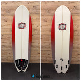 5 Fin Winged Swallow Tail 5'8"