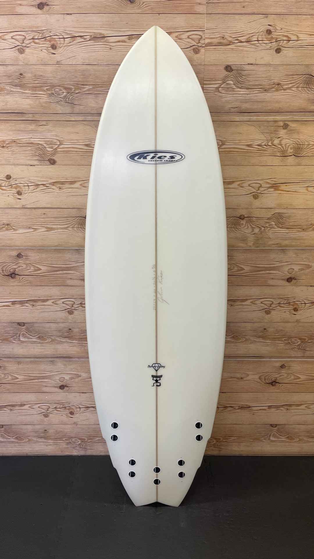 Used Groveller Fish Surfboard shaped by John Kies for sale