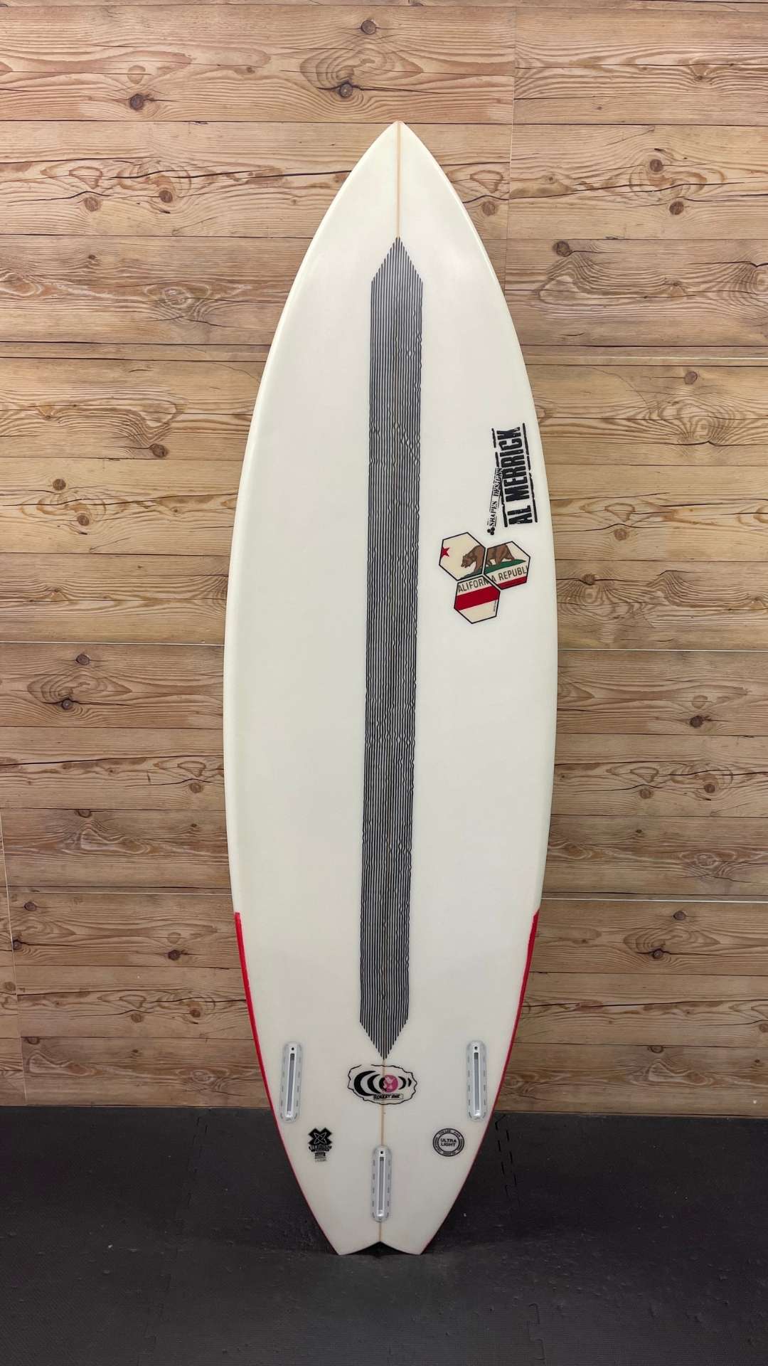 シンチャンALMERRICK サーフボード　Rocket Nine 5’7 Used Channel Islands Rocket9 5'7