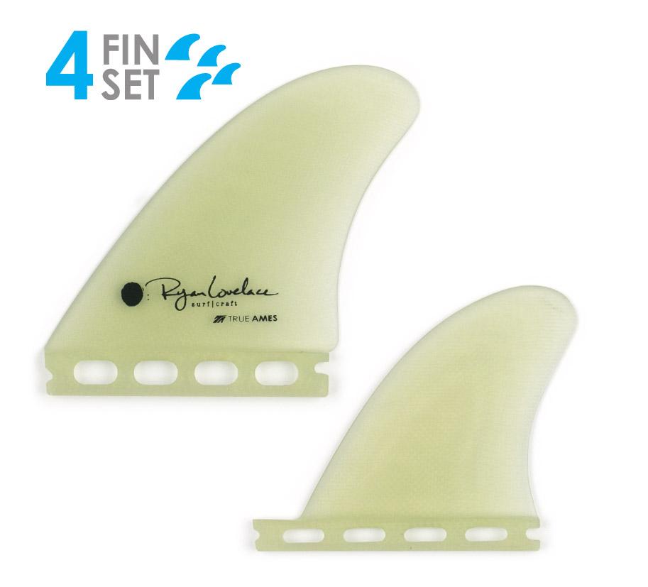 Lovelace Piggyback Quad Fins by True Ames fins - Shop Now – The
