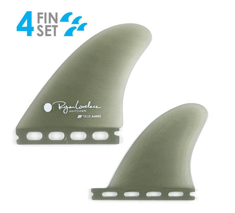 Lovelace Piggyback Quad Fins