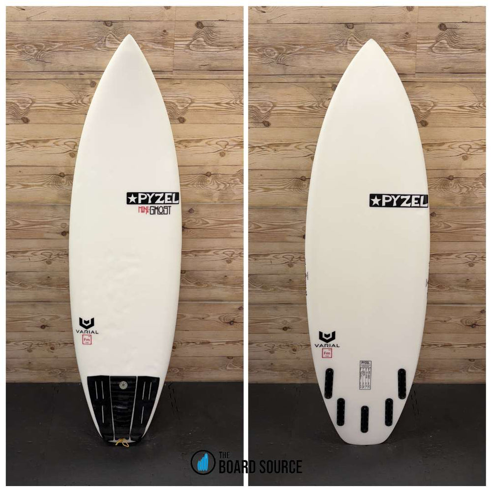 Pyzel Ghost Checked Rails For Sale - Used Surfboard - Pyzel Mini Ghost 5'6