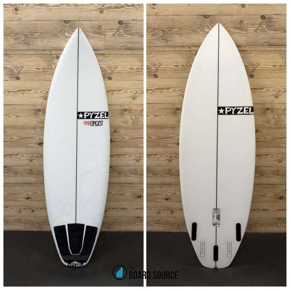 Pyzel Ghost Checked Rails For Sale - Used Surfboard - Pyzel Mini Ghost 5'6