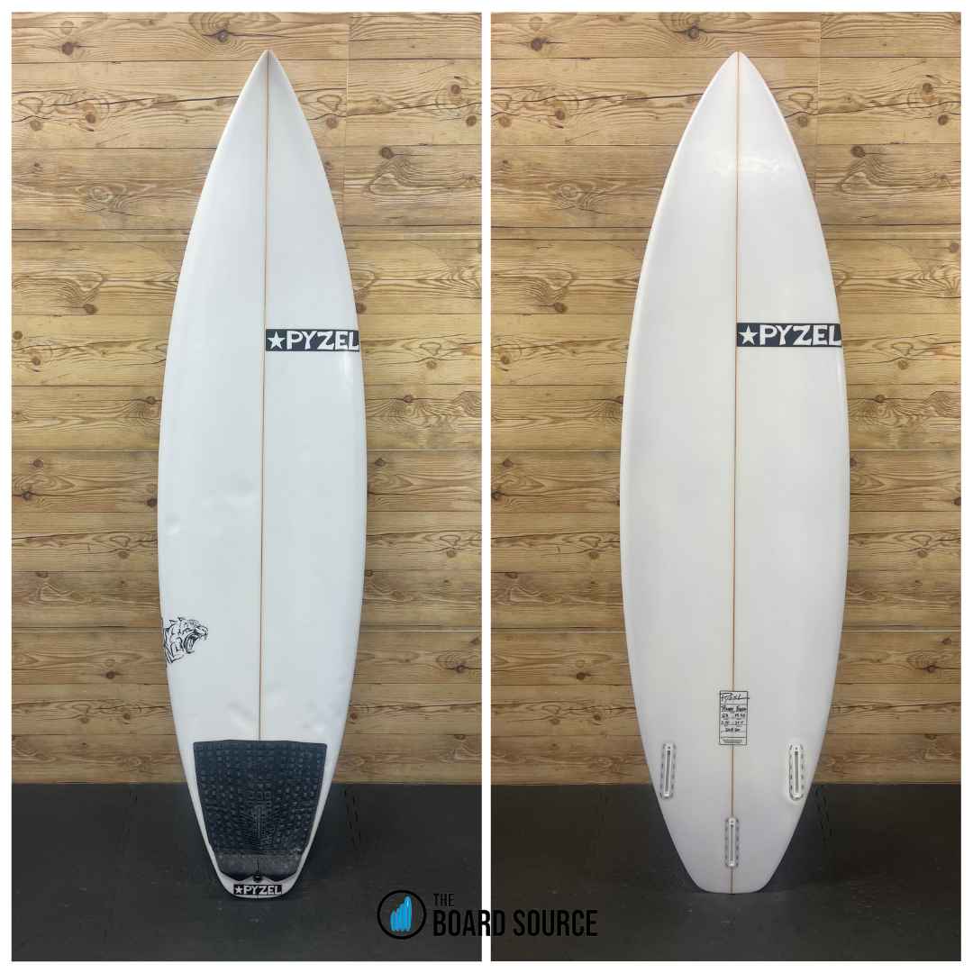 USED Pyzel Power Tiger Surfboard 6'3