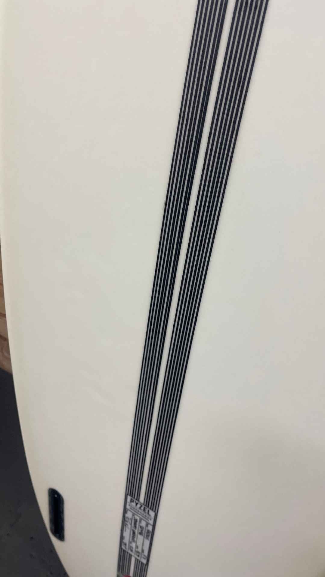 USED Pyzel The Radius Surfboard 5'11