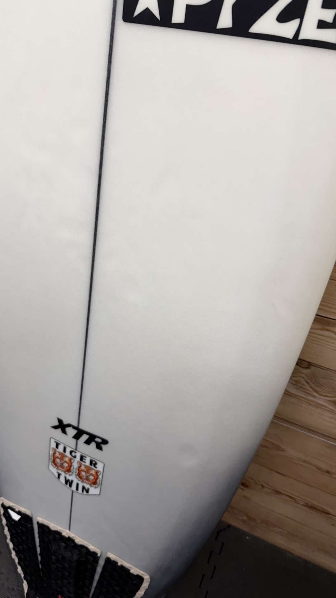 USED Pyzel Tiger Twin Surfboard 5'8
