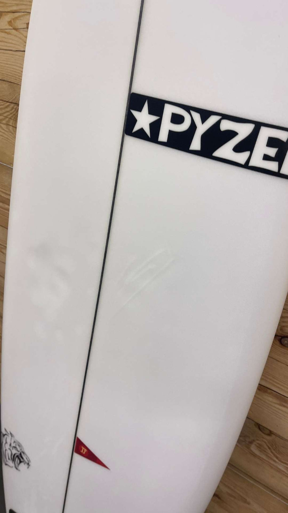 USED Pyzel Power Tiger Surfboard 5'11