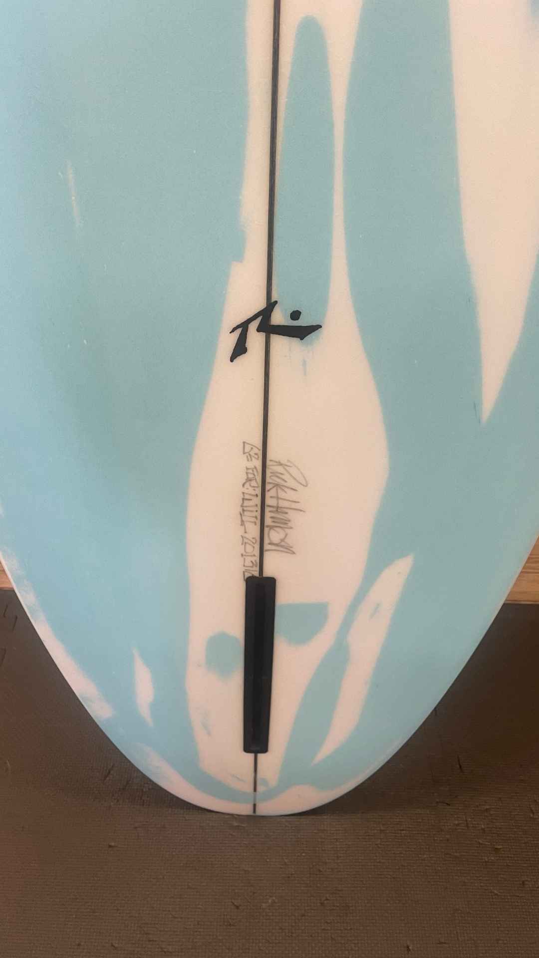 世界にただ一つ　手書き　フィン　surfboard  fin handmade Surfboards for Sale | Rusty Single Fin Egg Surfboard 6'2