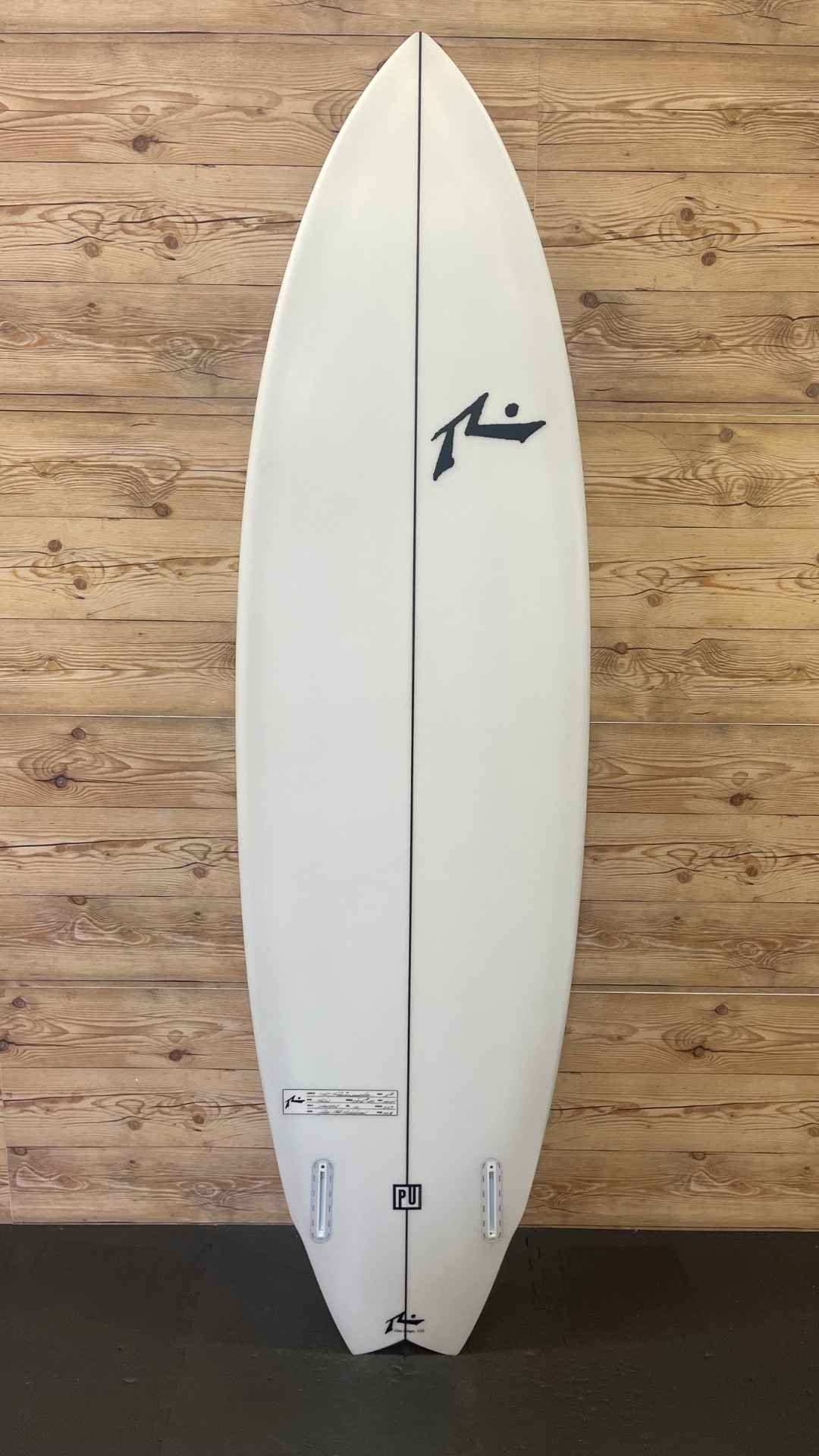 Rusty Twin Fin 6'8"