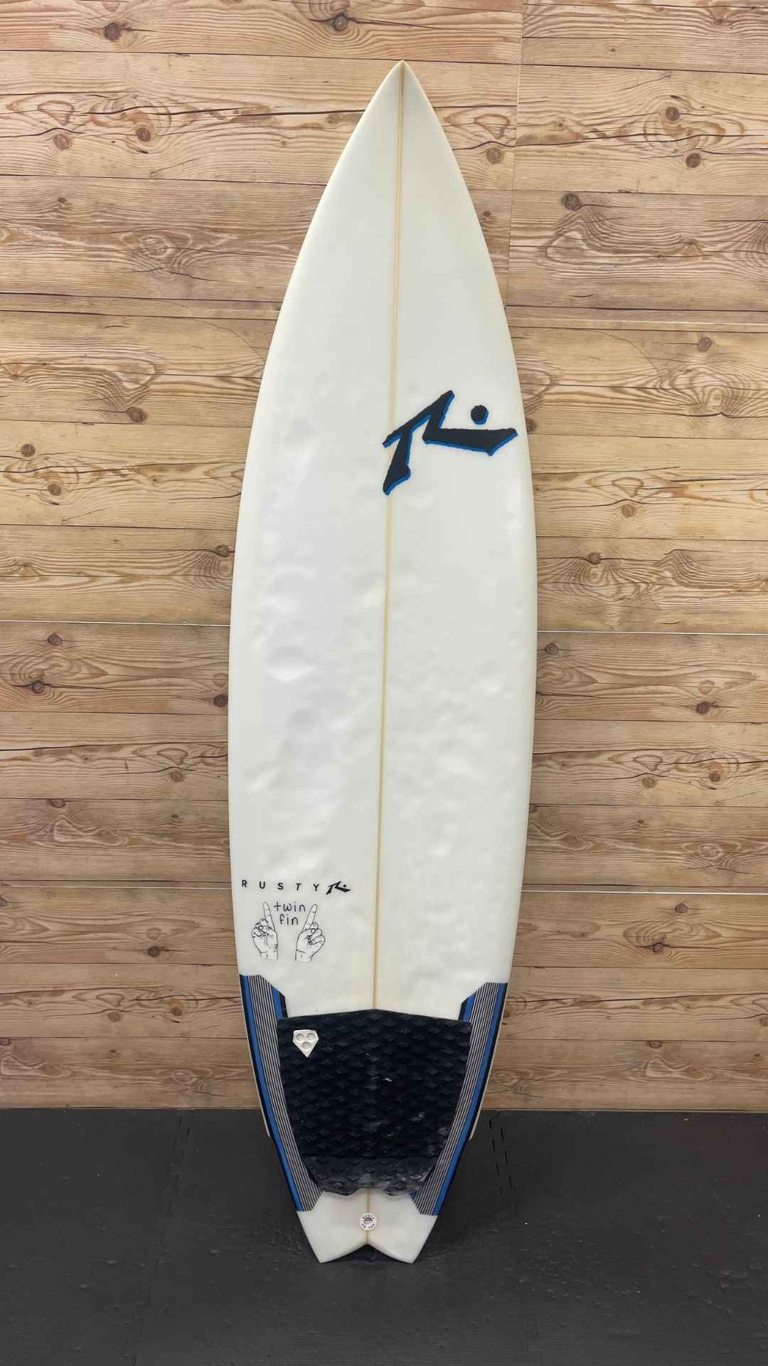 Rusty Twin Fin 6'2"
