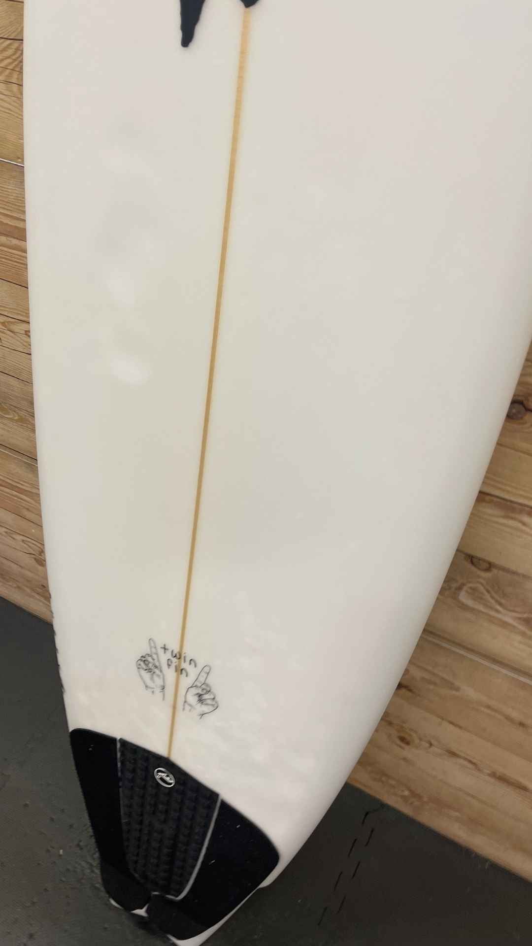 Rusty Twin Fin step Up 6'2"