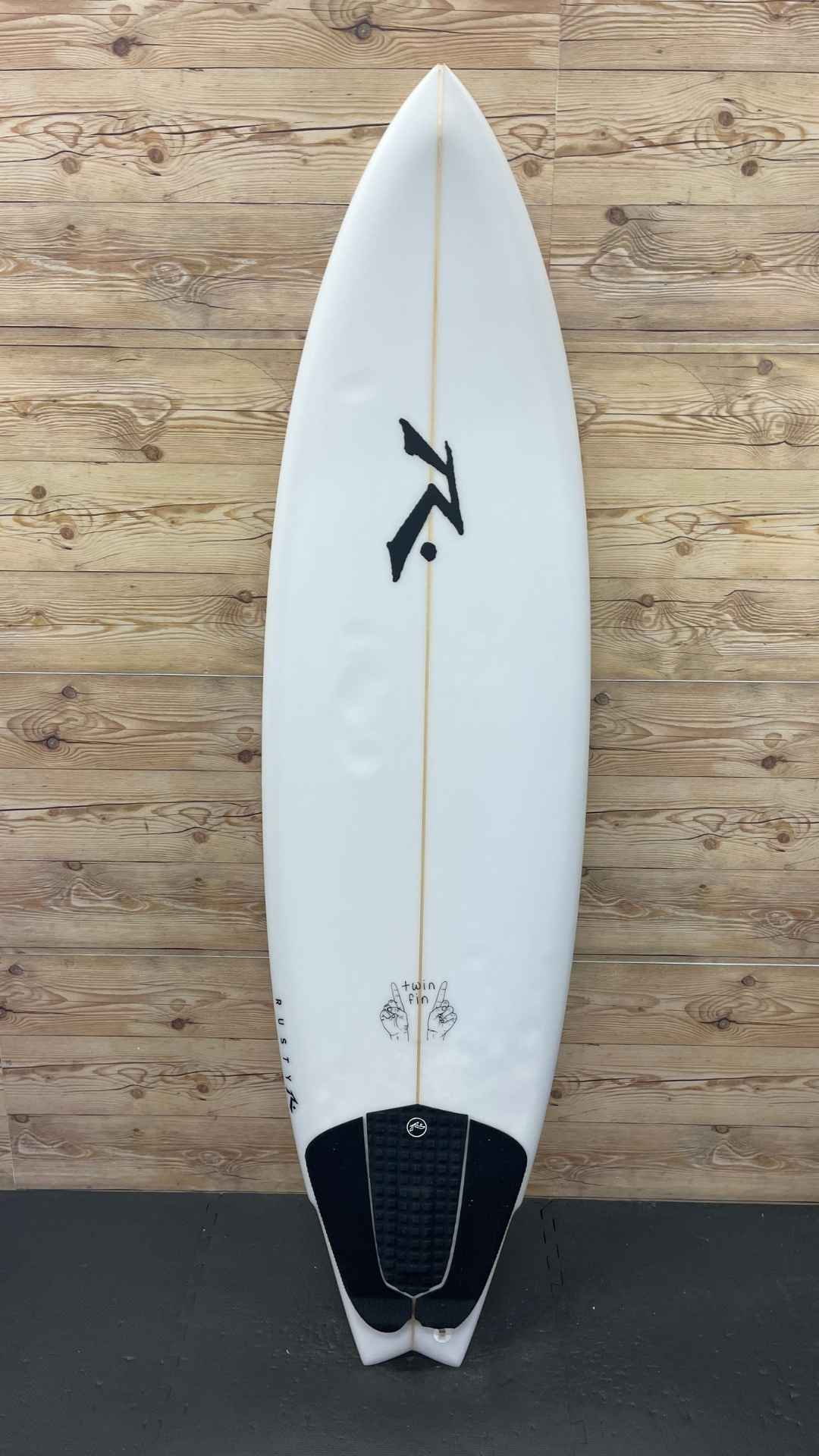 Rusty Twin Fin step Up 6'2"