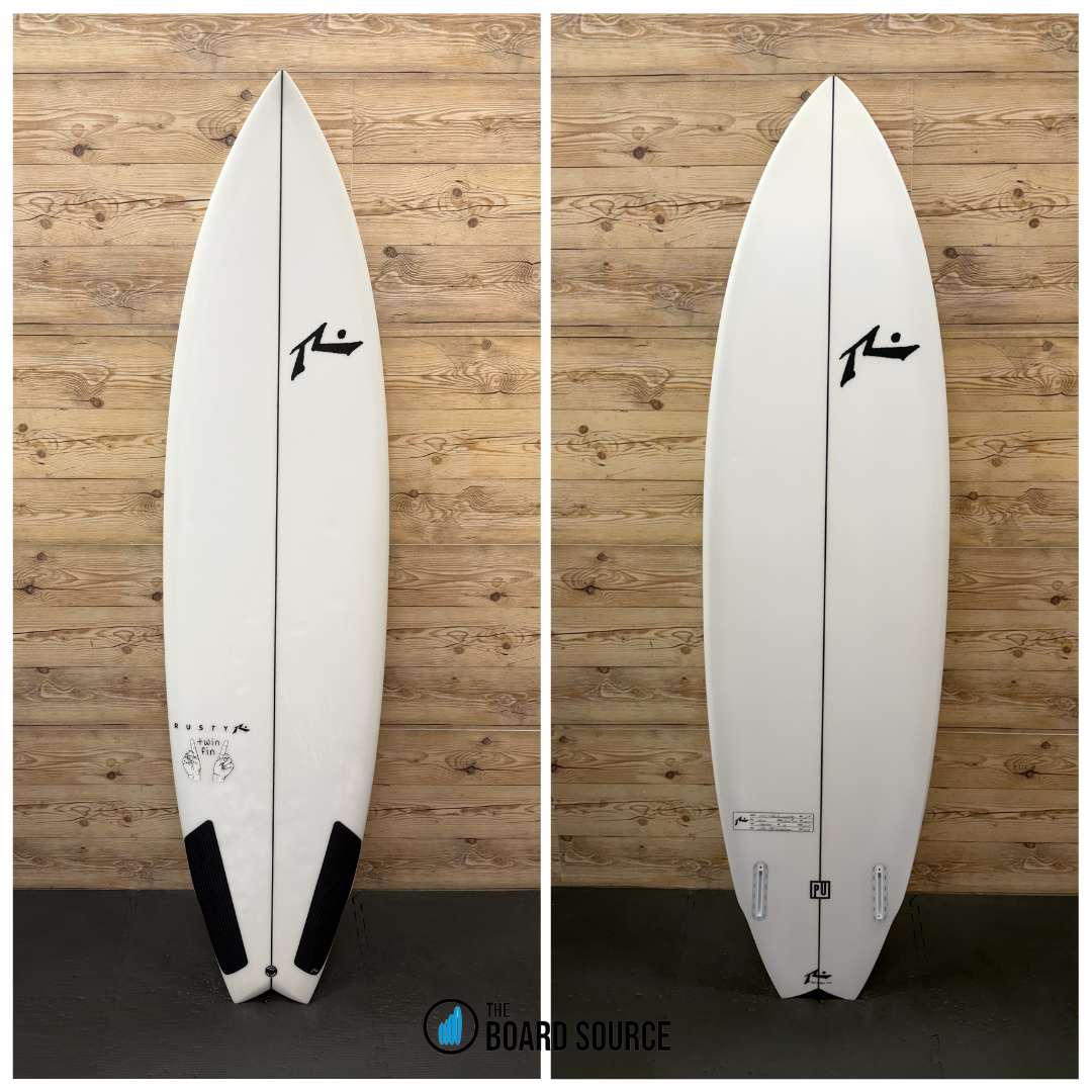 Rusty Twin Fin 6'8"