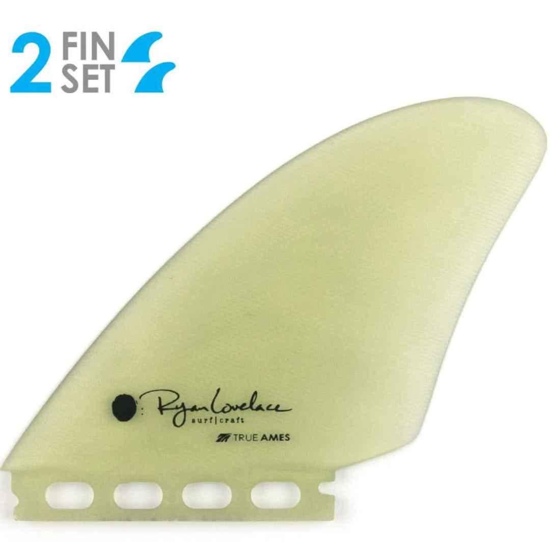 TRUE AMES Lovelace Piggyback Keel 2フィン Lovelace Piggyback Keel Fins by True Ames fins - Shop Now – The