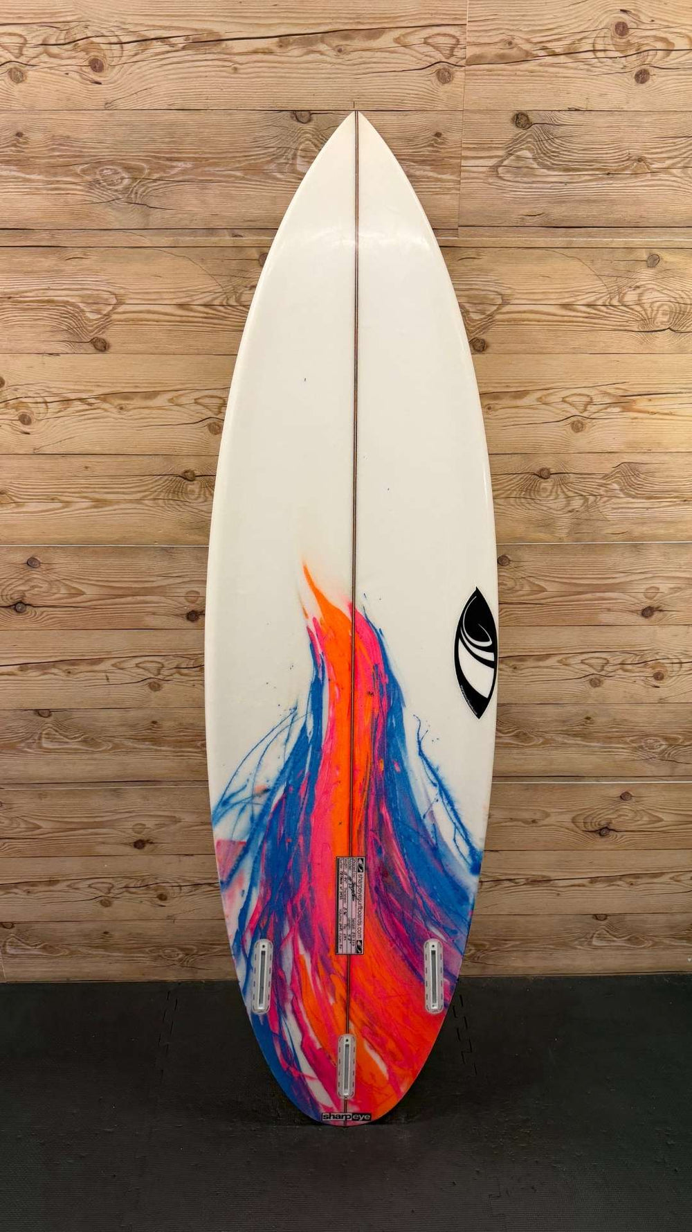 Sharp Eye 77 Rocker Profile Used Sharpeye Surfboards #77 for sale in Carlsbad. – The Board Source