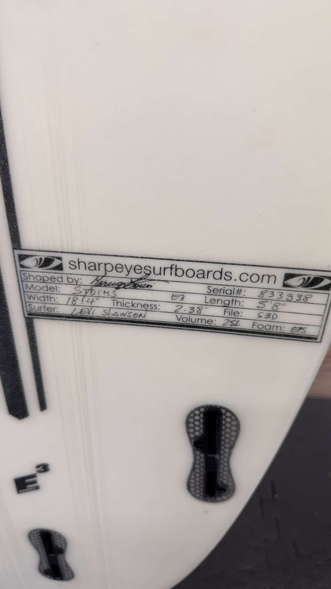 Storms 5'8"