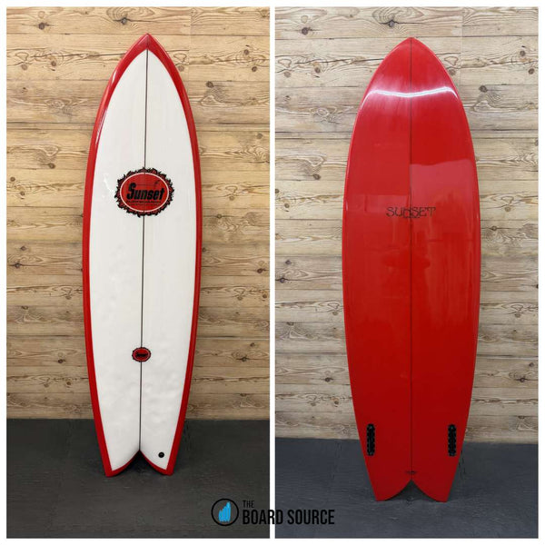 SURFBOARD SALE | USED Sunset Surfboards Twin Fish 6'2