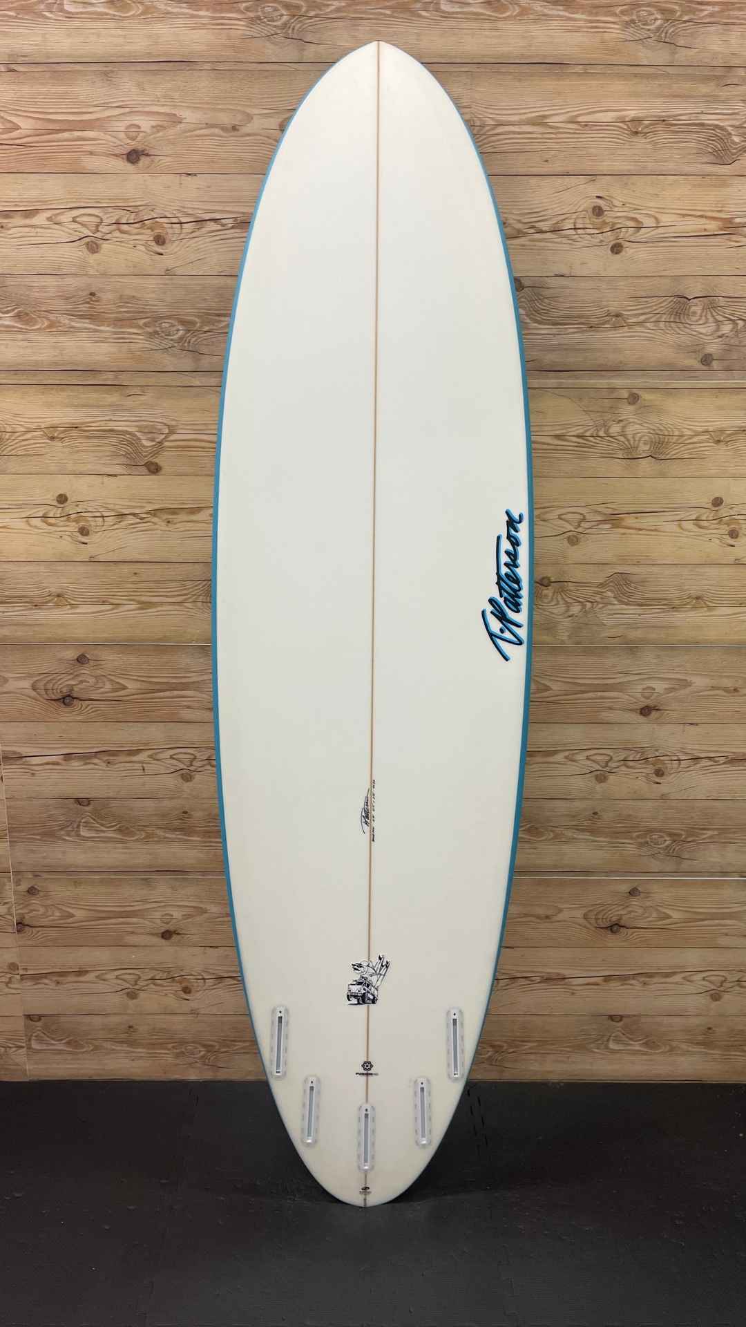 ｔｉｍｙpattersonショートボード ホワイト For Sale: T.Patterson Surfboards Blue Fin Shortboard 6'10
