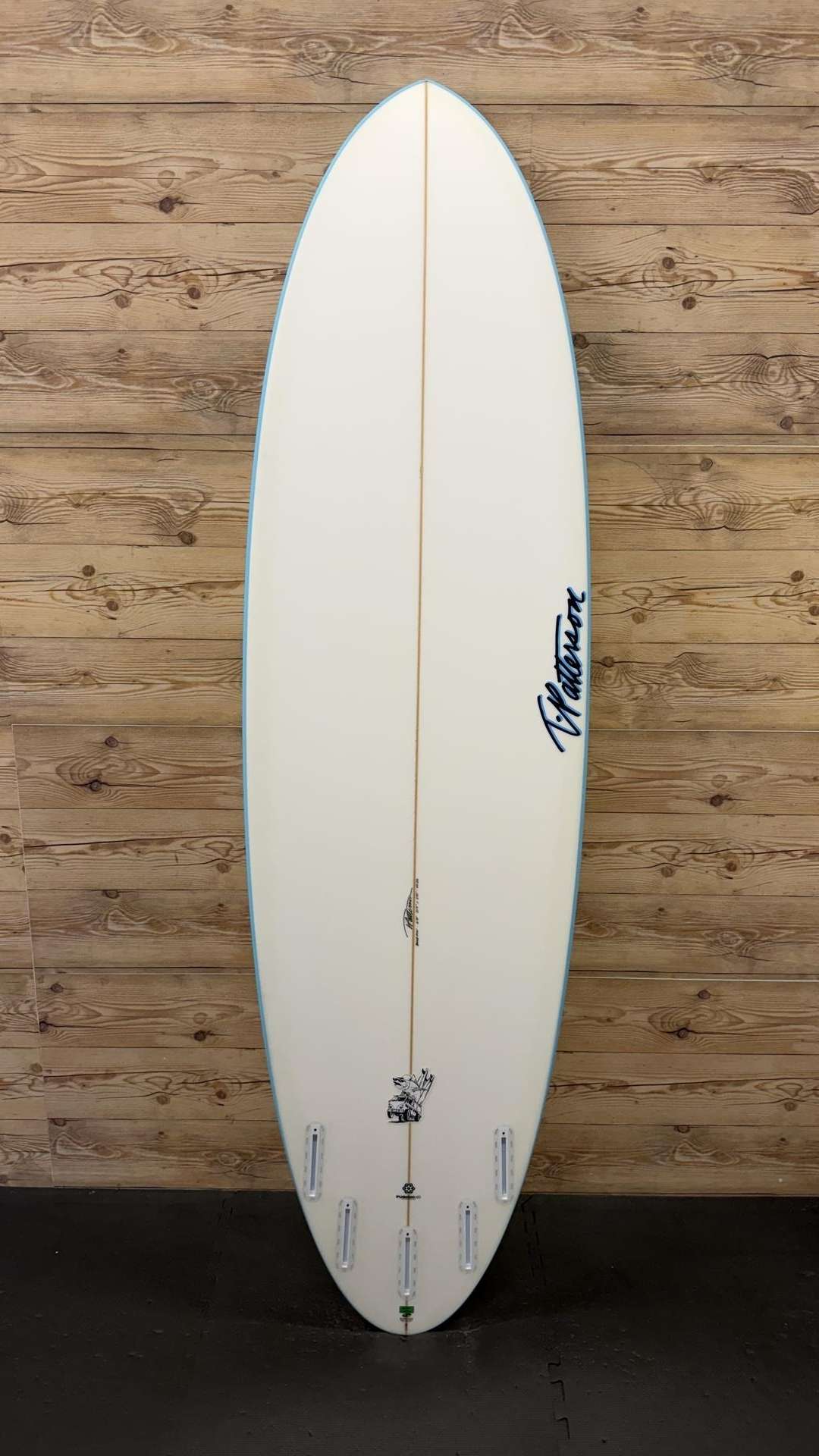 For Sale: T.Patterson Surfboards Blue Fin Shortboard 7'0