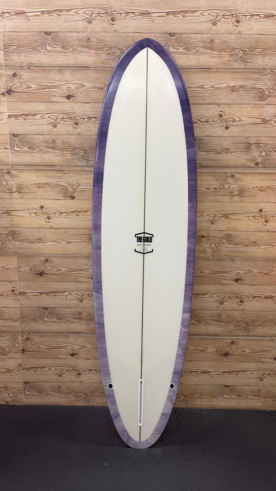サーフィン・ボディボード 7.2 Surfboard mid length The Guild 7'2