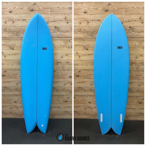 Tribute Surfboards - Classic Twin Fish 6'2