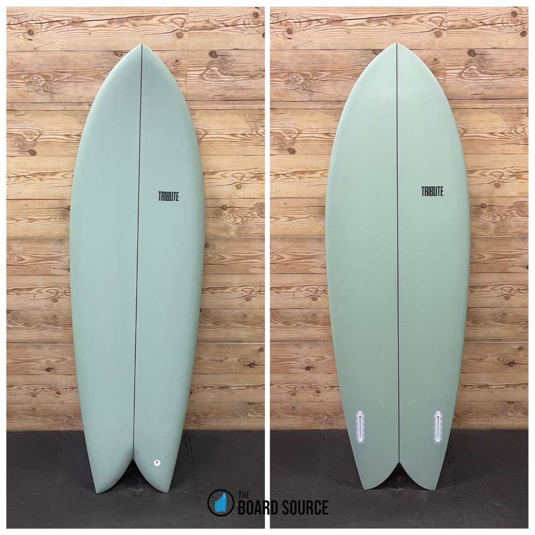 Tribute Surfboards - Classic Twin Fish 5'8