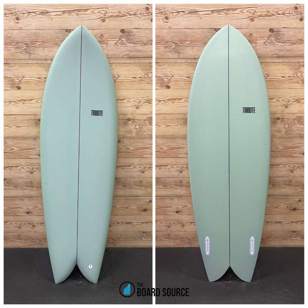 Tribute Surfboards - Classic Twin Fish 5'8
