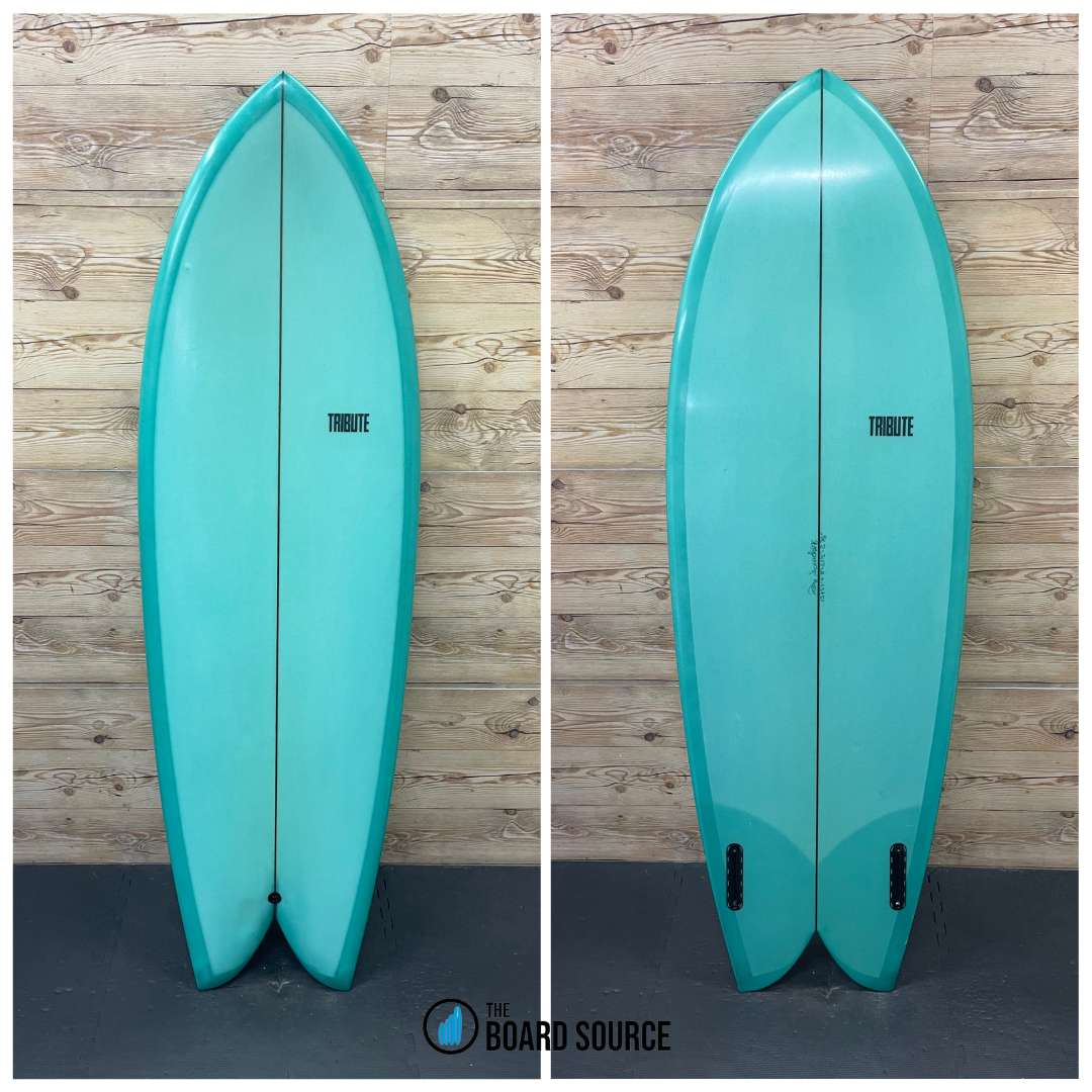 Tribute Surfboards - Classic Twin Fish 5'8