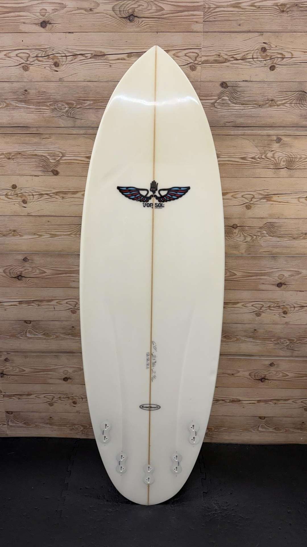 5 Fin 6'0"