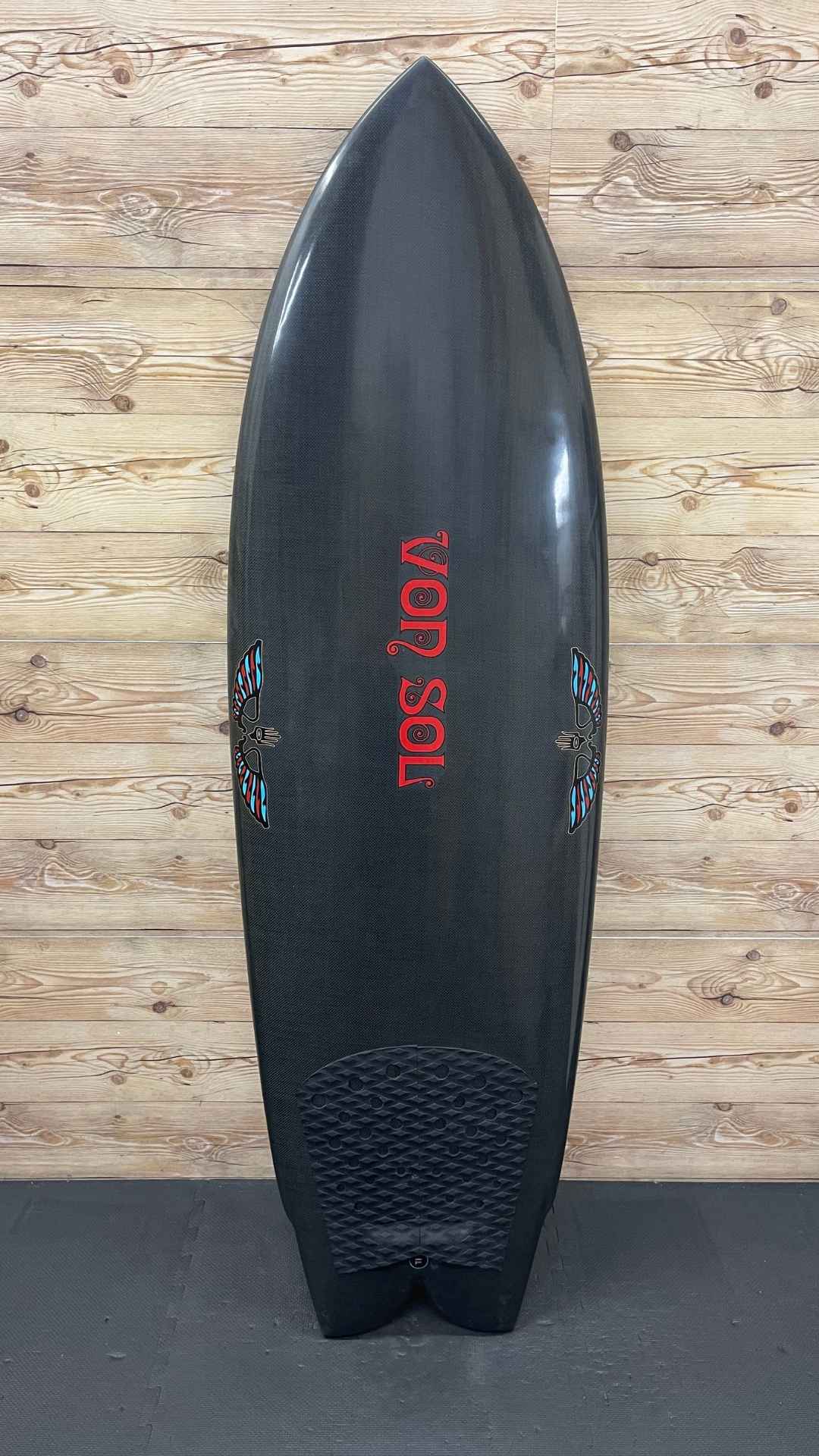 Used Carbon Von Sol Twin Fish 5'9