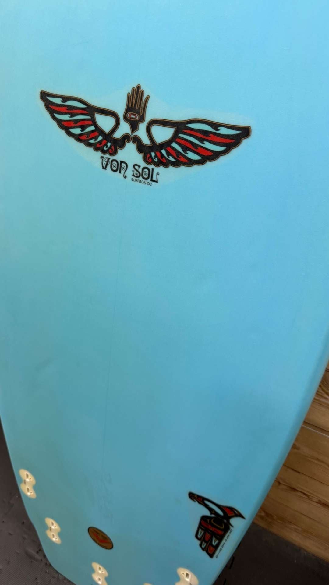 VON SOL ボンソル フライングマンタ FOR SALE | Used Von Sol Surfboards Flying Manta 5'3