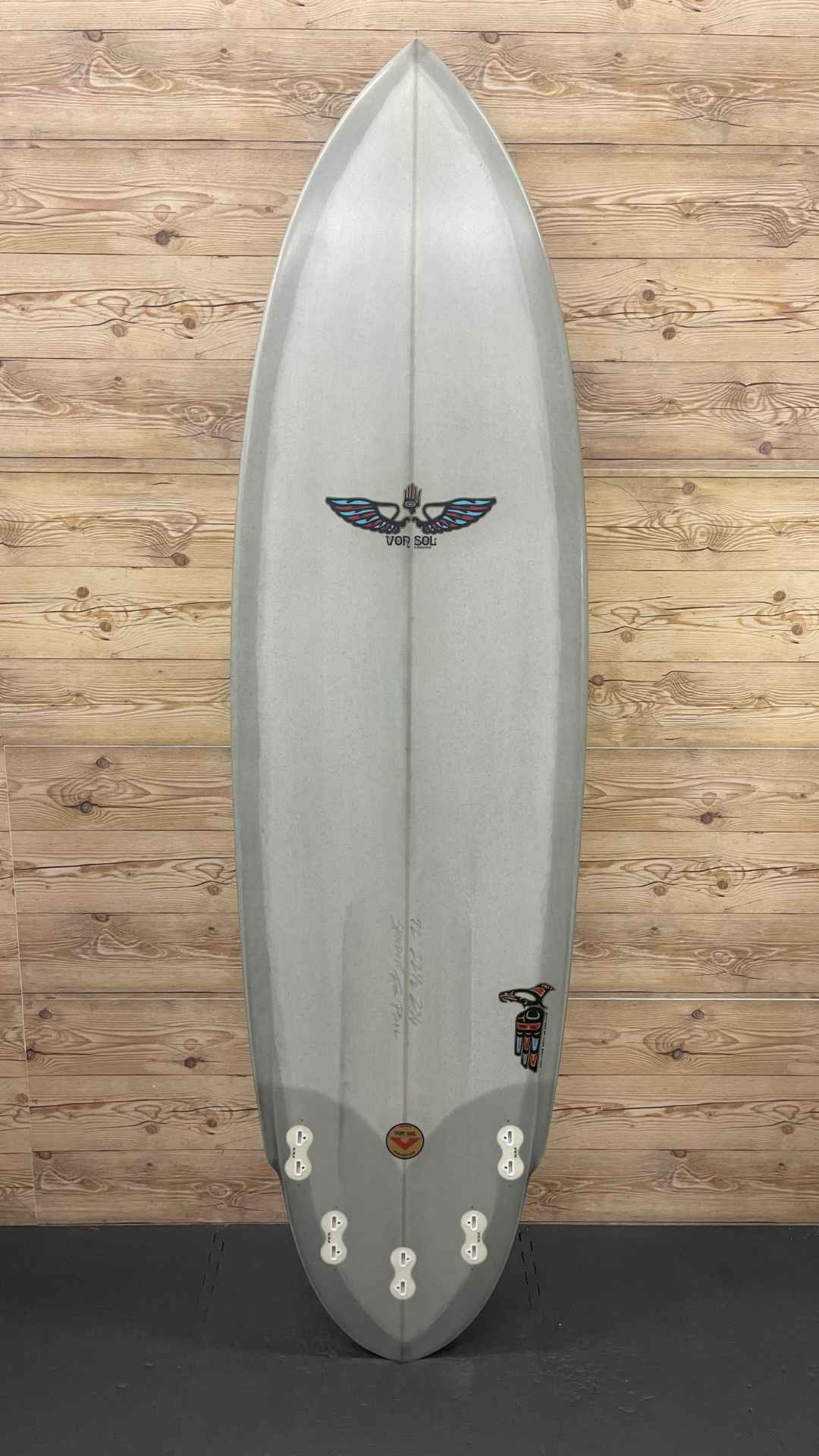 サーフボードSHADOW Used Von Sol Surfboards Shadow 7'2