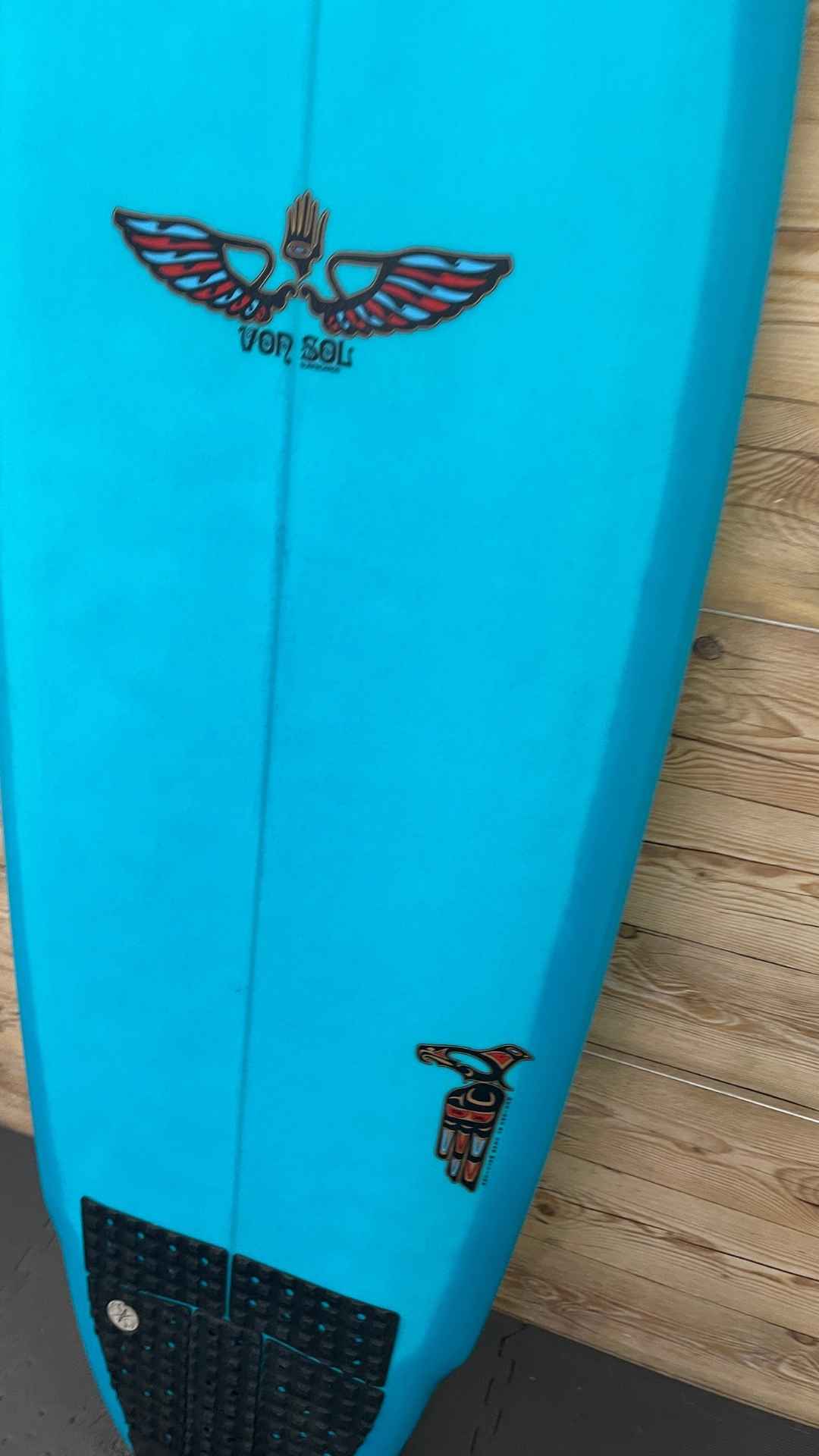 Used Von Sol Surfboards Shadow 6'10
