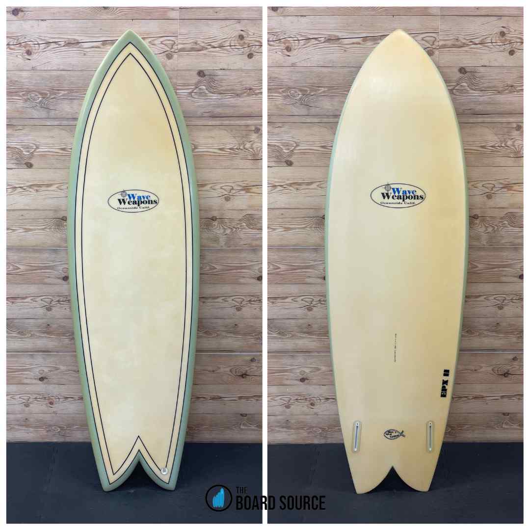 Wave Weapons Twin Fish 6'1"