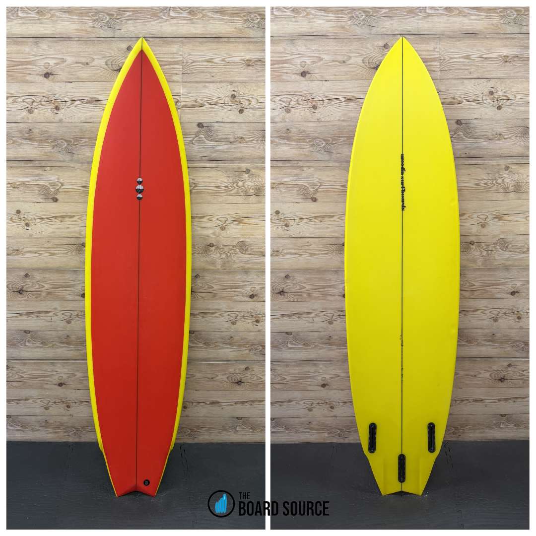 Woodin Surfboards Danger Zone Step Up 6'8