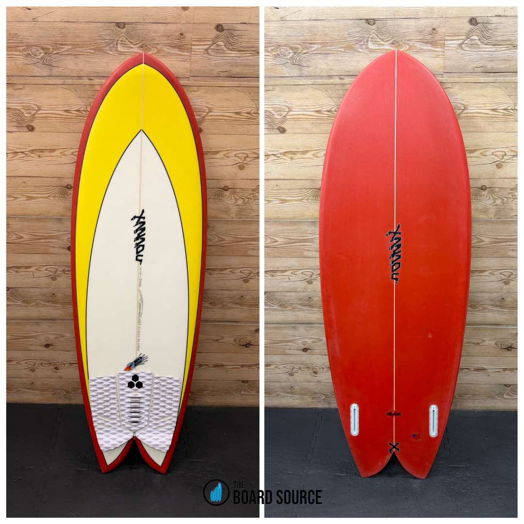 シークエンスサーフボード　7.2ガン　　　 Used shortboards for sale | Xanadu Wave Rocket Twin Fish 5'4