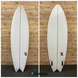Used 6'2" Zach Miller Twin Fish Surfboard for Sale